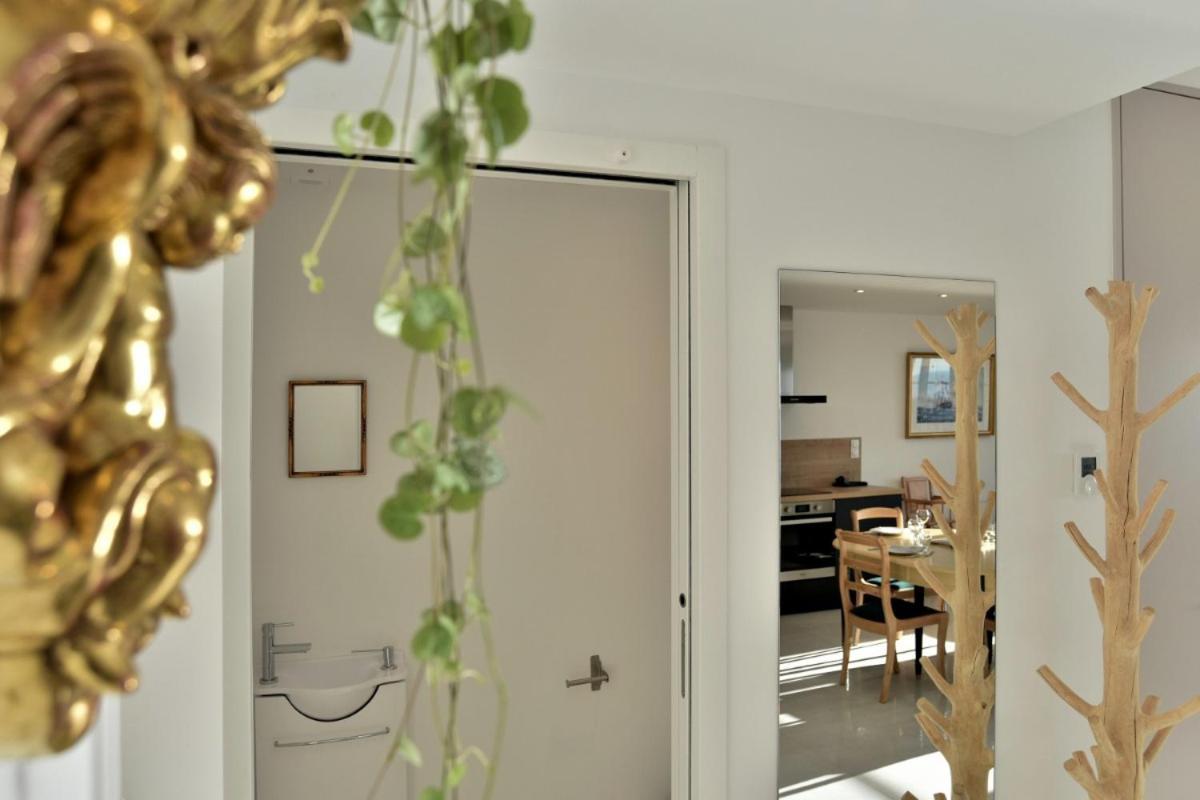 L Ostra 1, Appartement Haut Standing Front De Mer A Cancale Sur Le Port De La Houle Zewnętrze zdjęcie