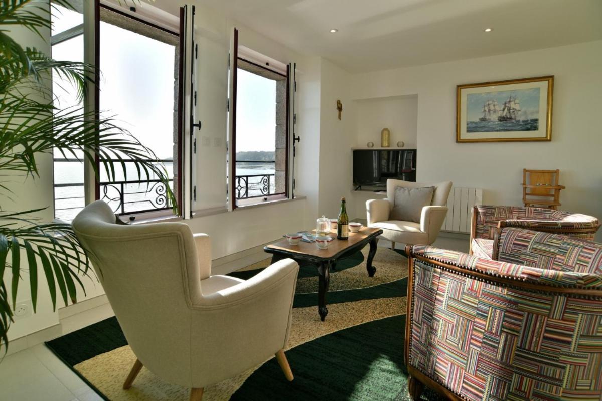 L Ostra 1, Appartement Haut Standing Front De Mer A Cancale Sur Le Port De La Houle Zewnętrze zdjęcie